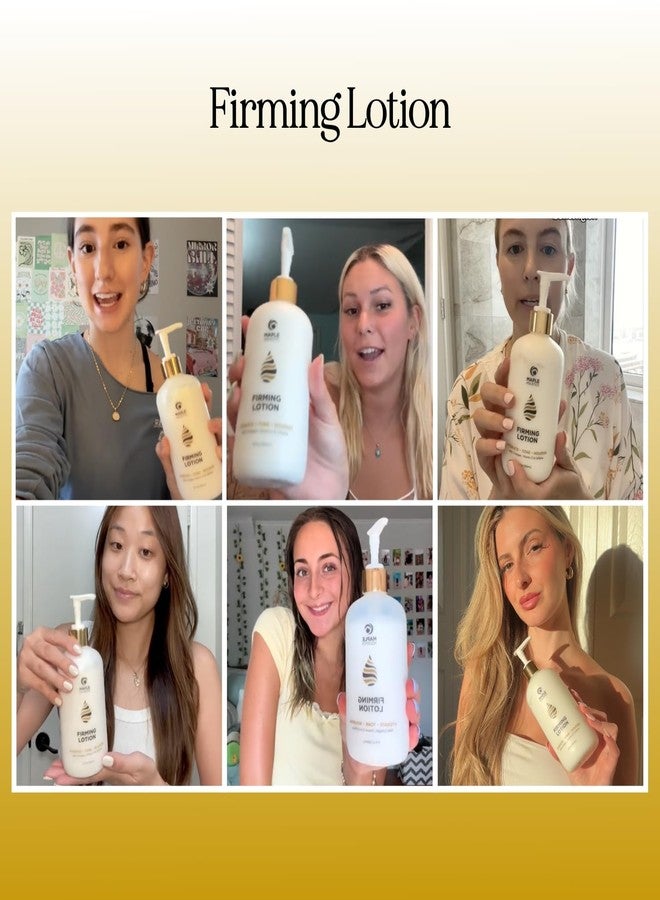 مايبل هوليستكس لوشن الجسم لشد البشرة من مابل هولستيكس للنساء - لوشن للجسم بالكافيين والكولاجين مع حمض الهيالورونيك للبشرة الجافة والمترهلة والسيلوليت (عبوتان) - Image 5